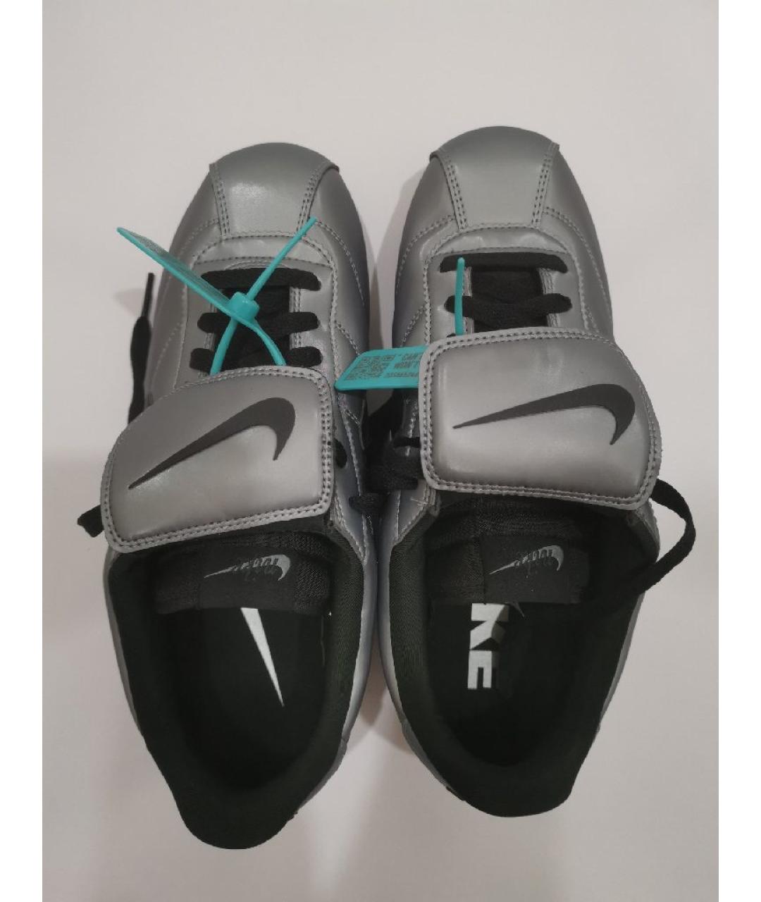 NIKE Серые низкие кроссовки / кеды, фото 3