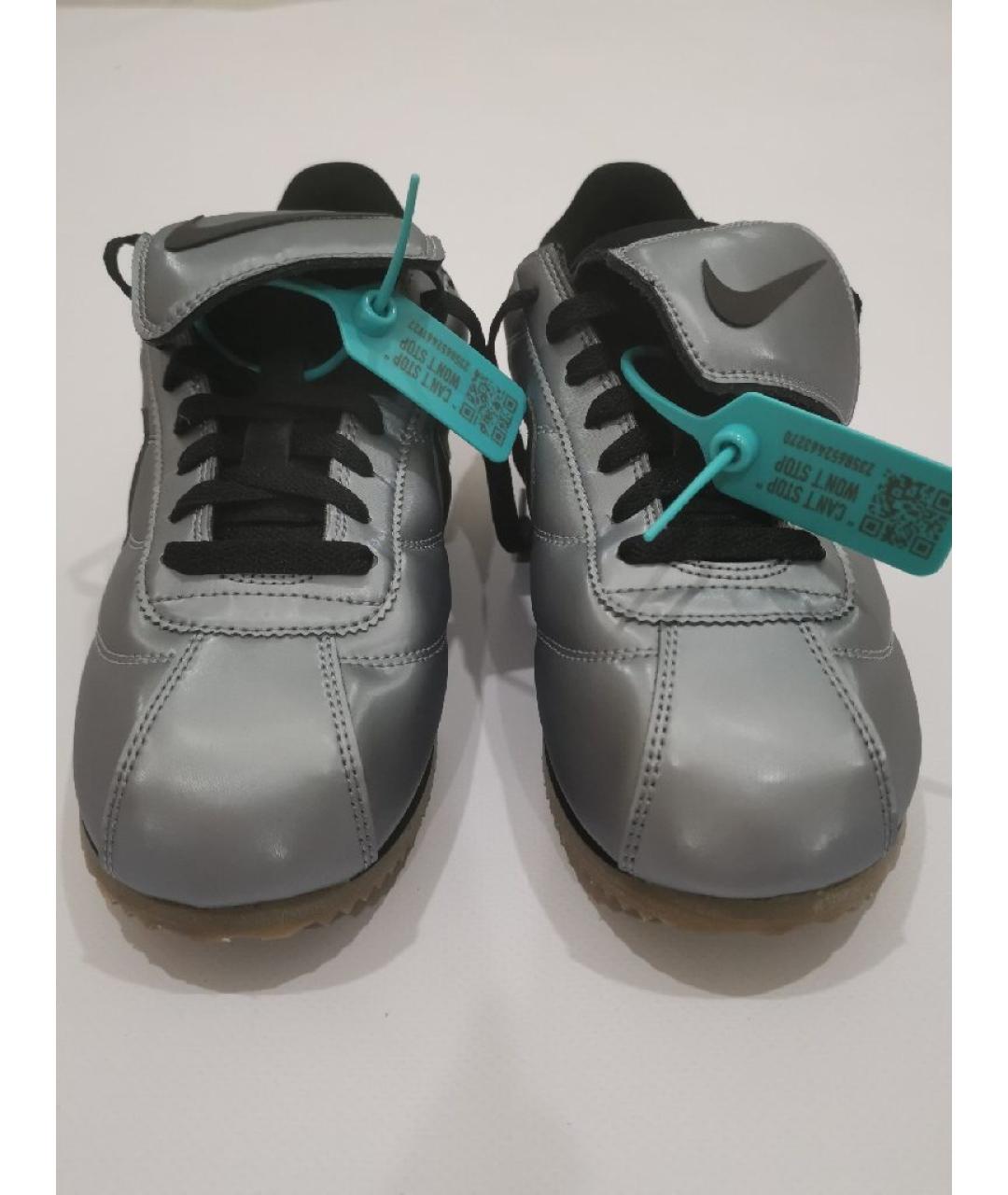 NIKE Серые низкие кроссовки / кеды, фото 2