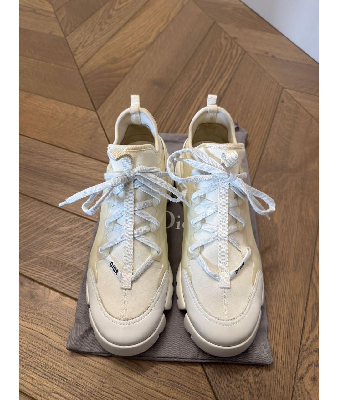 CHRISTIAN DIOR Белые кроссовки, фото 2