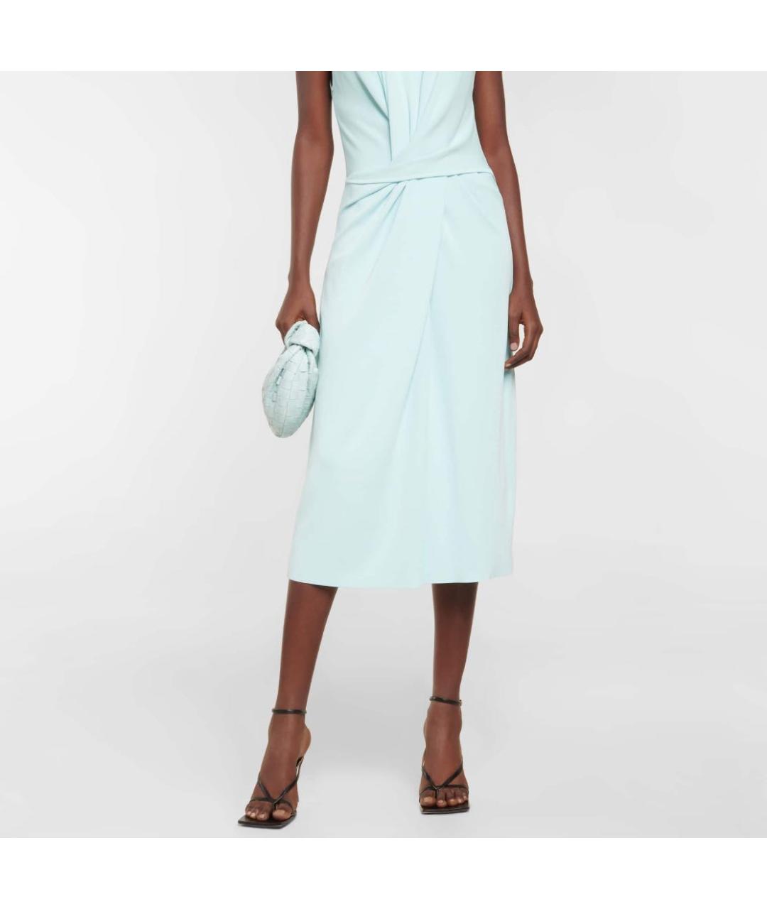 BOTTEGA VENETA Черные кожаные босоножки, фото 6