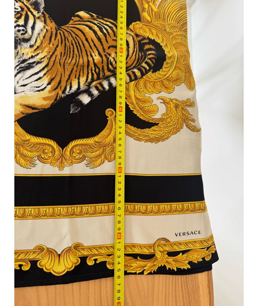 VERSACE Шелковая блузы, фото 4
