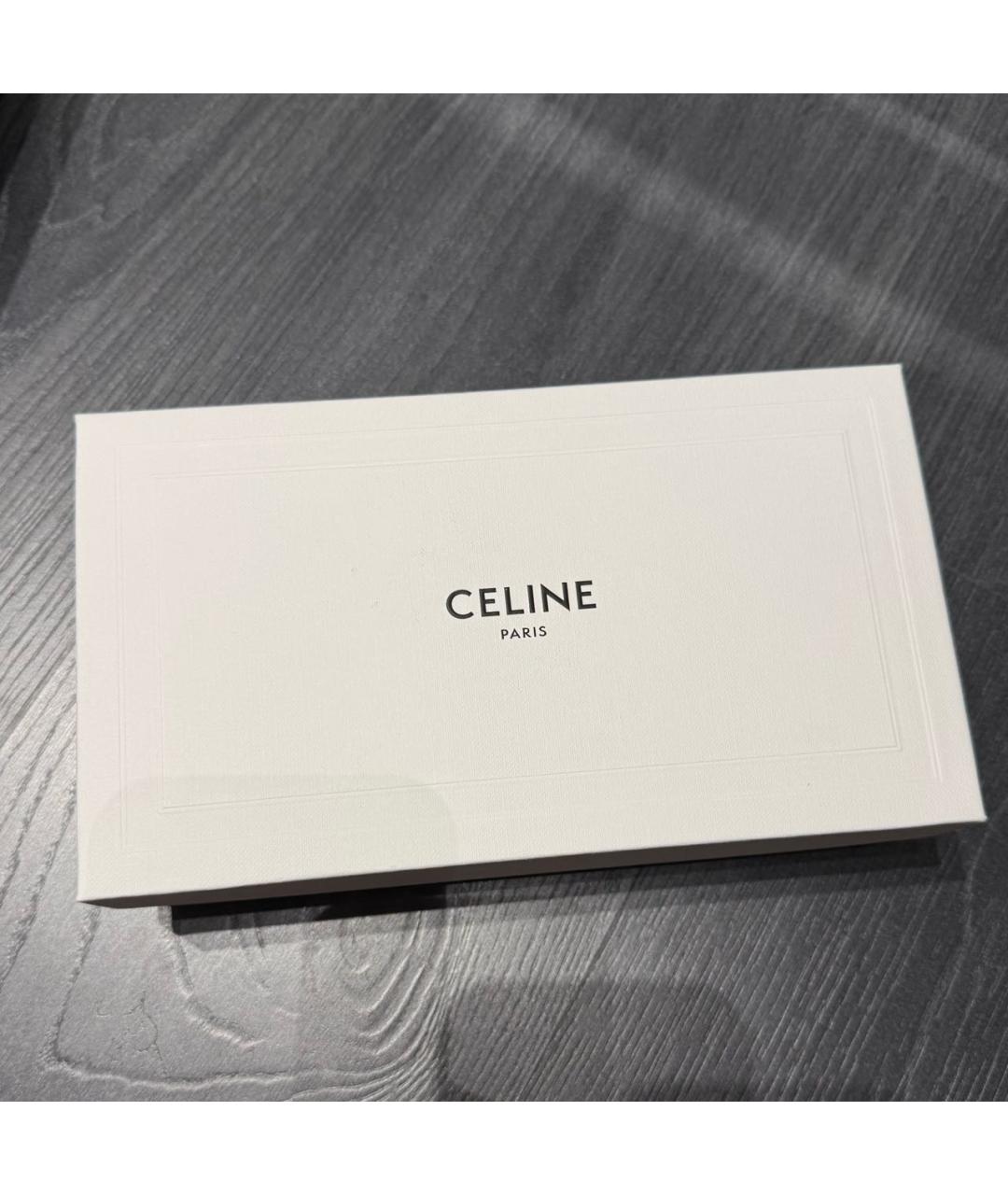 CELINE Черные пластиковые солнцезащитные очки, фото 4