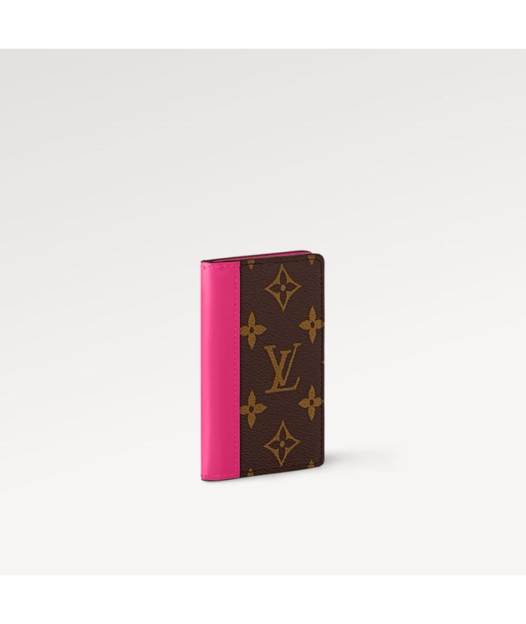 LOUIS VUITTON Коричневый кардхолдер, фото 2