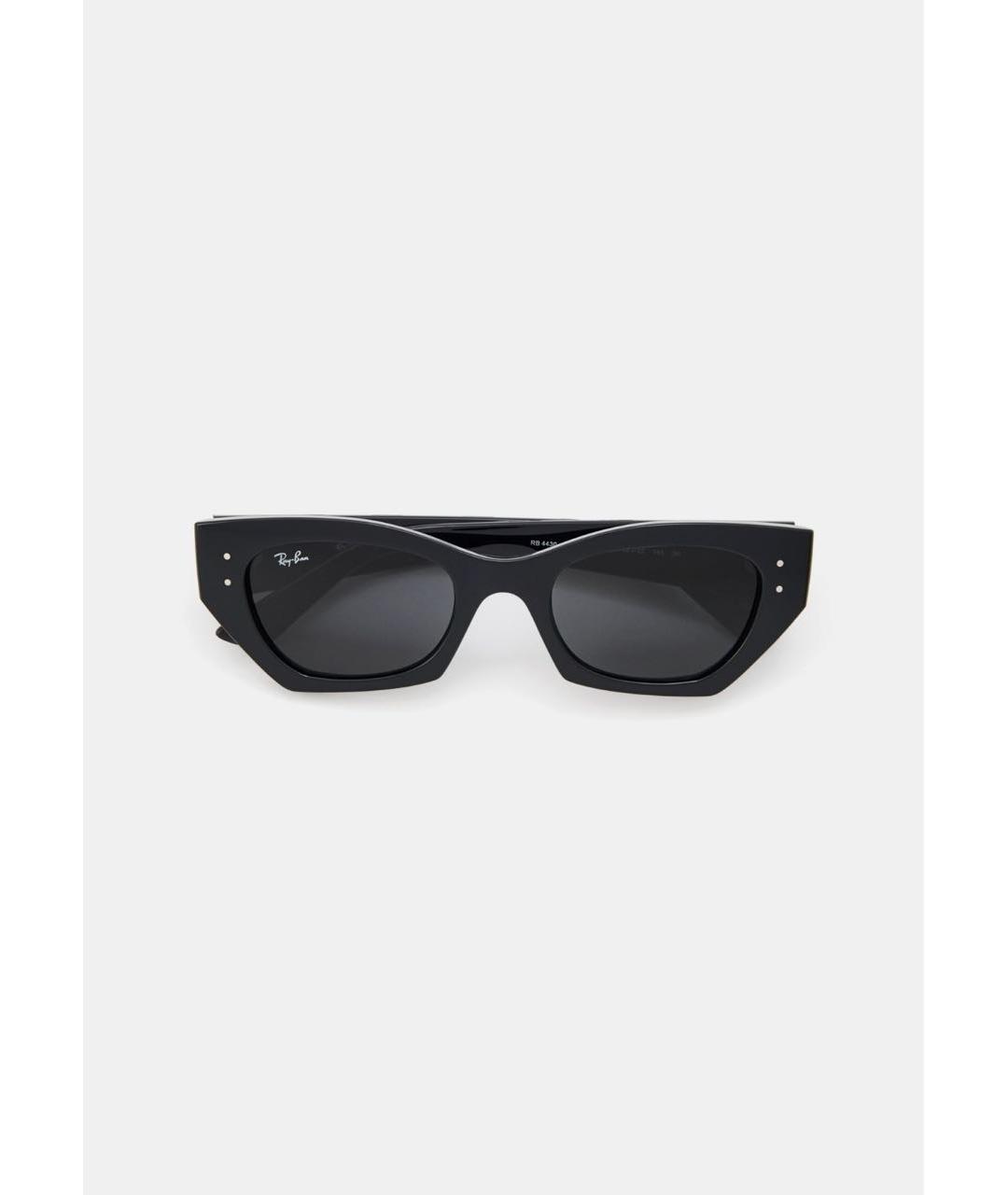 RAY BAN Черные солнцезащитные очки, фото 6