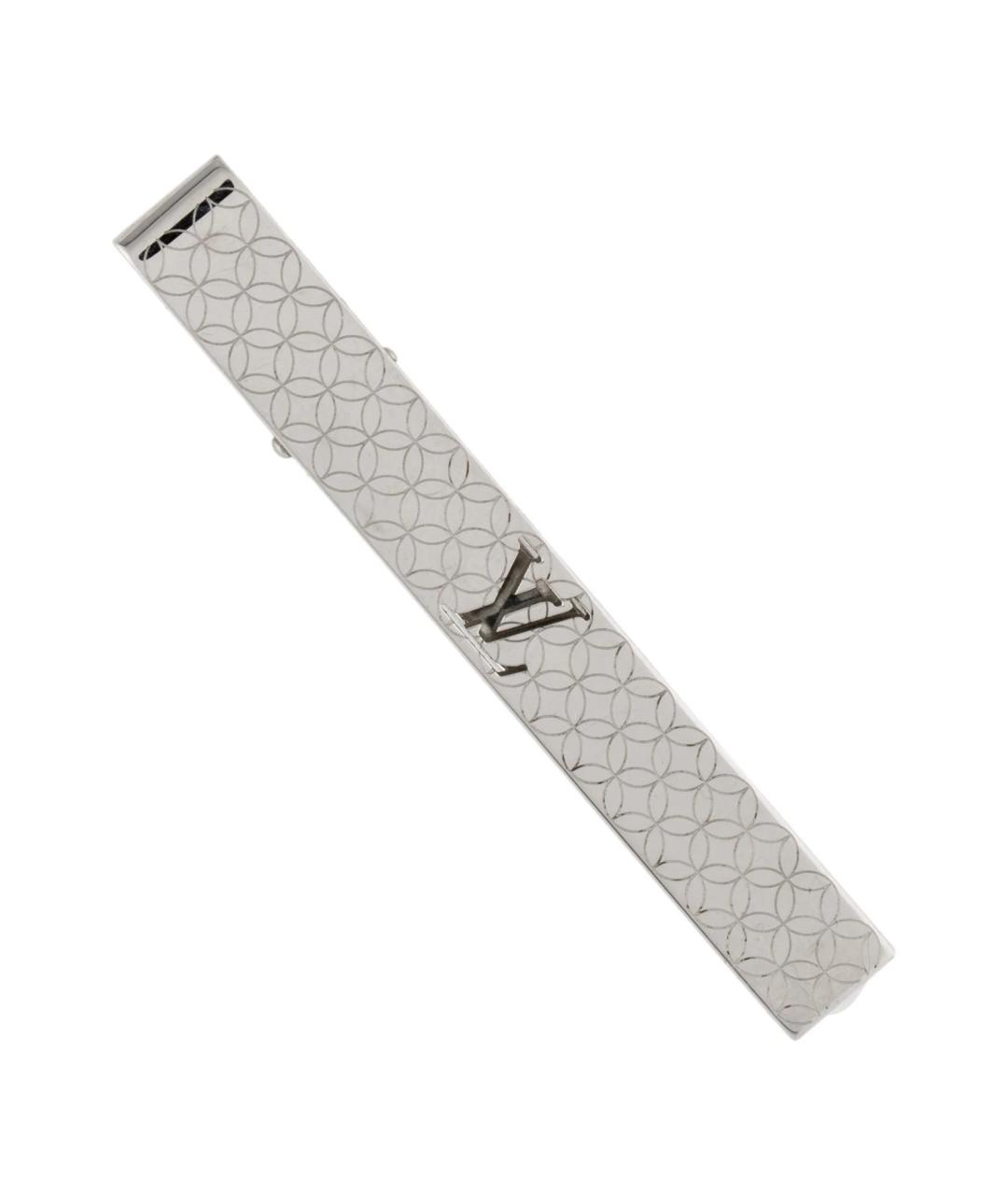 LOUIS VUITTON Серебрянный галстук, фото 1