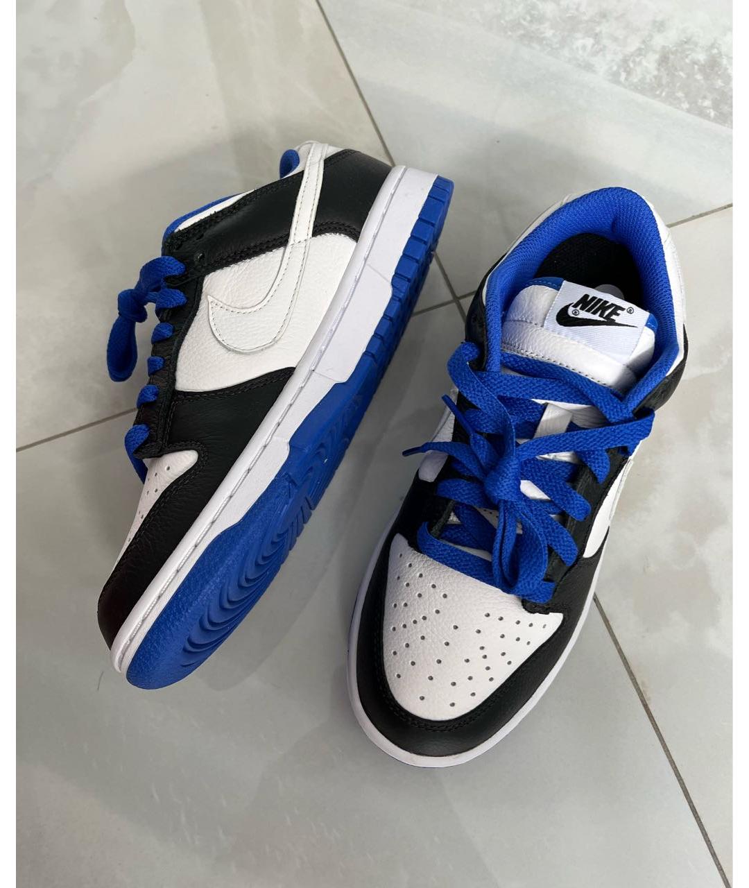 NIKE Белые кожаные кроссовки, фото 2