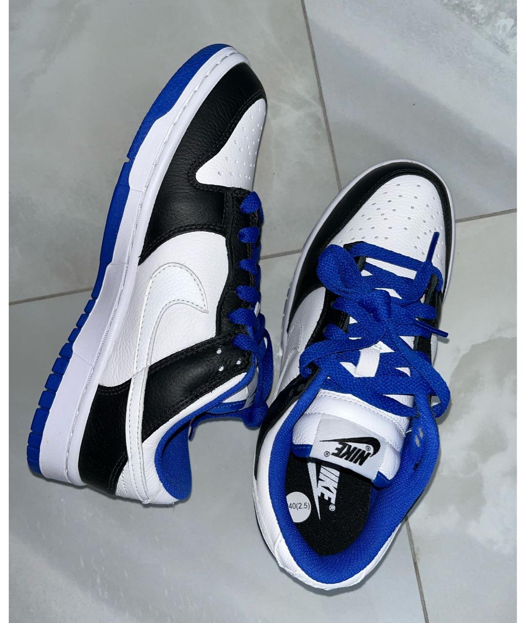 NIKE Белые кожаные кроссовки, фото 5