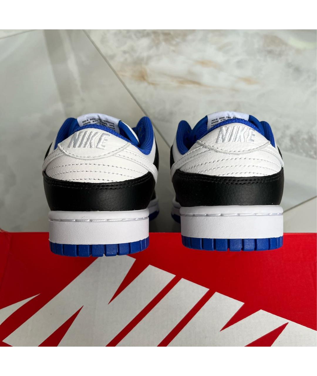 NIKE Белые кожаные кроссовки, фото 7