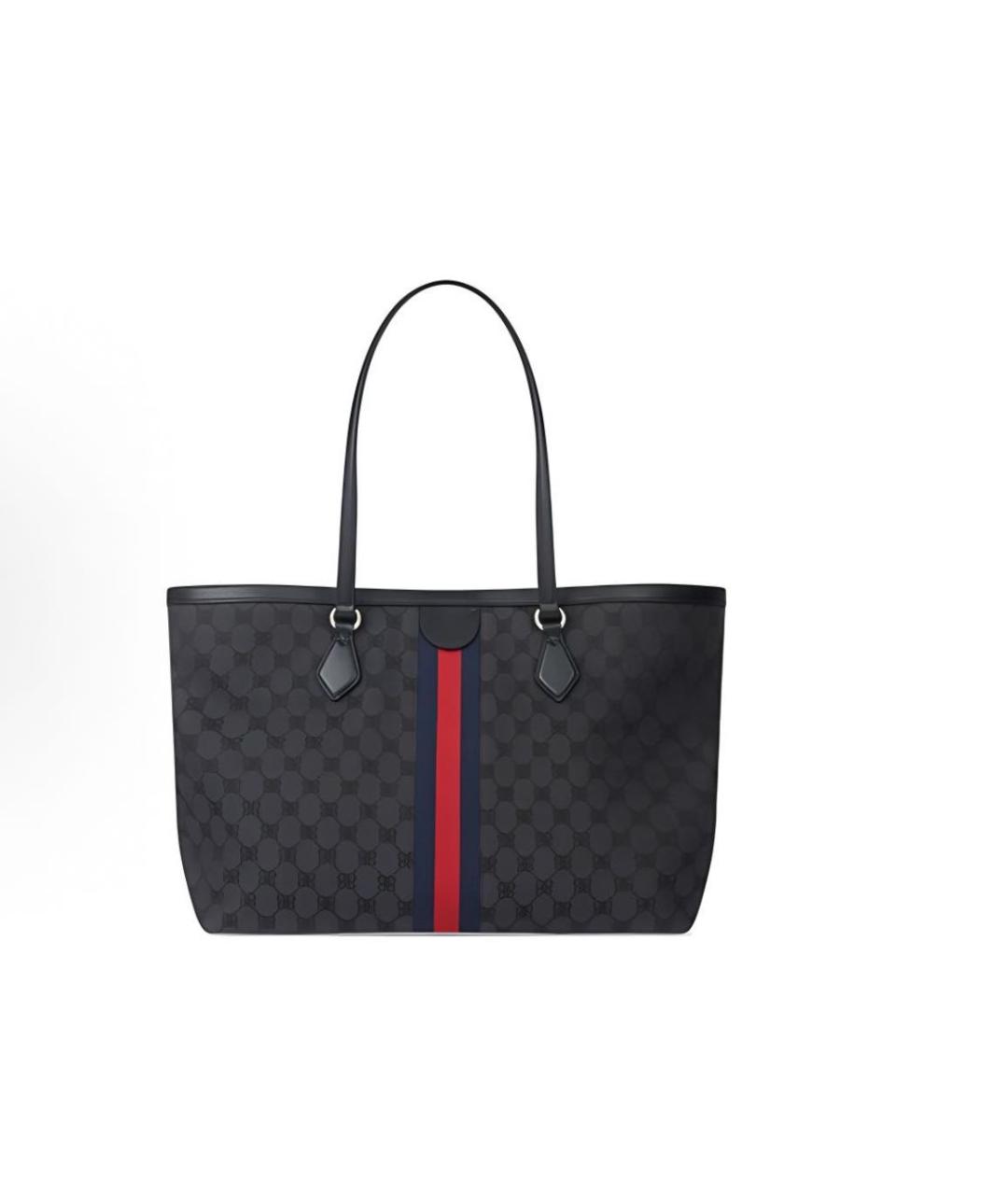 GUCCI Черная сумка тоут, фото 2