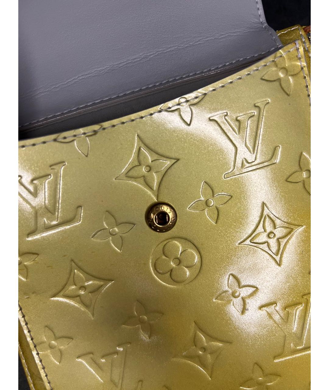 LOUIS VUITTON Горчичная сумка через плечо, фото 2