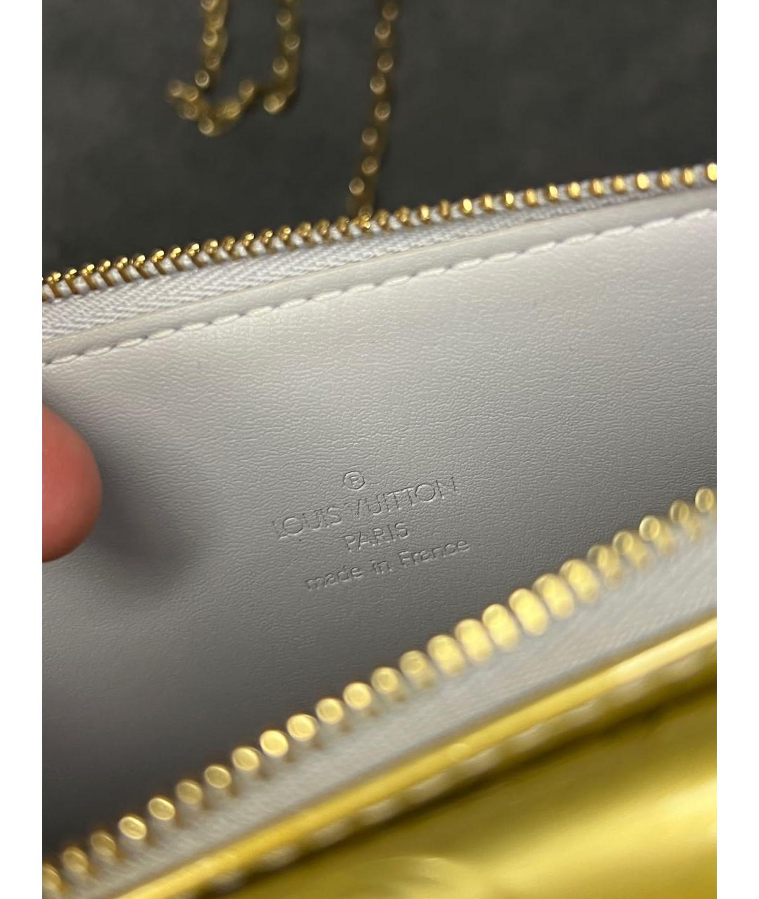 LOUIS VUITTON Горчичная сумка через плечо, фото 4
