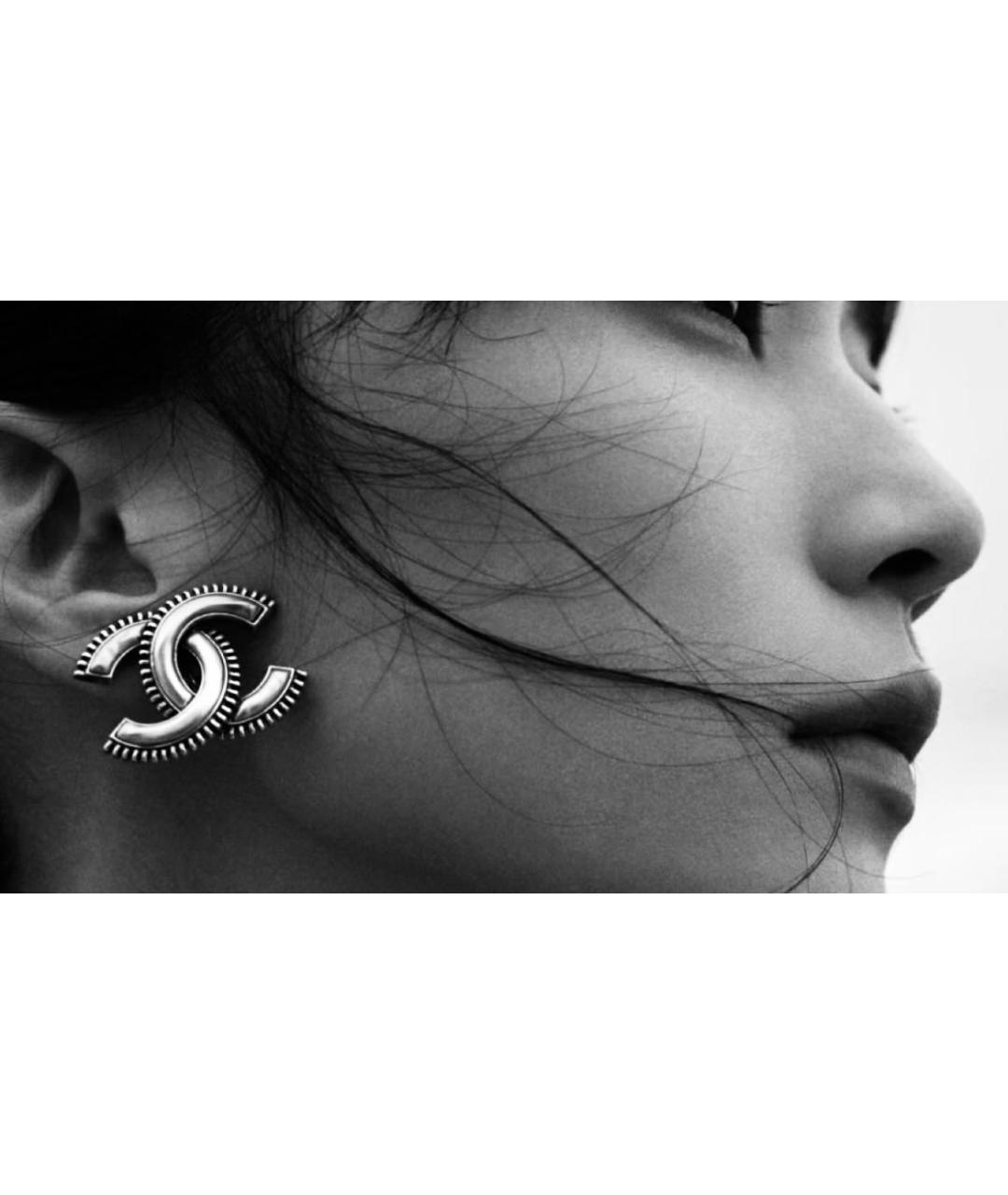 CHANEL Мульти металлические серьги, фото 3
