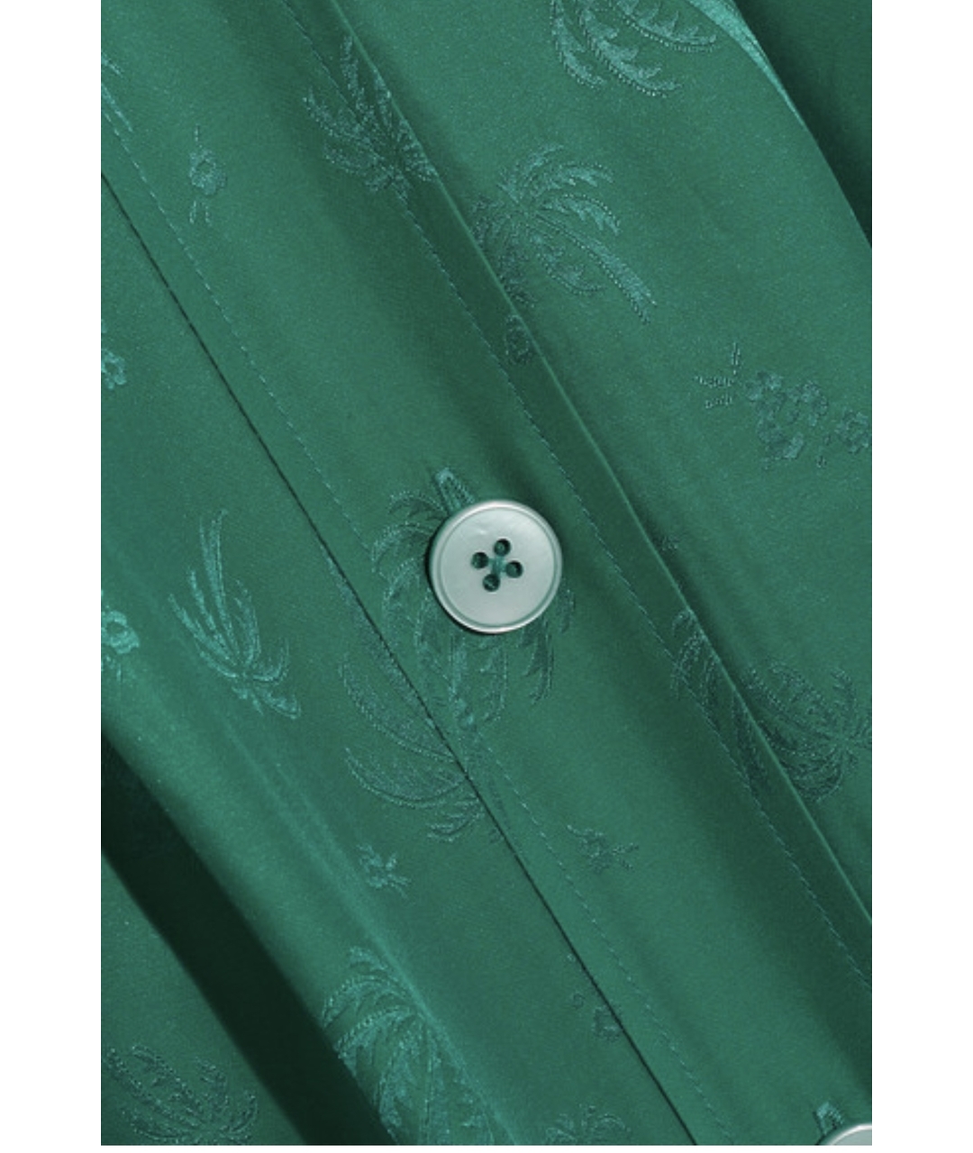 SANDRO Зеленые вискозное платье, фото 3