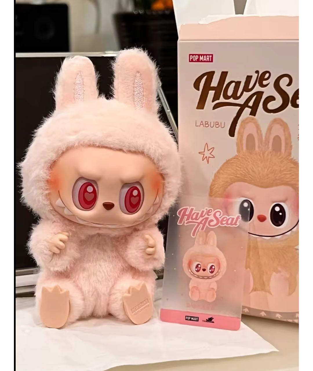 Labubu Розовый брелок, фото 3