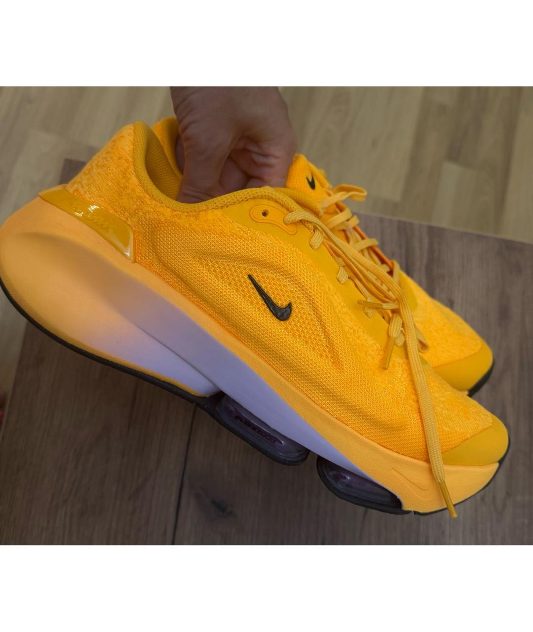 NIKE Оранжевое синтетические кроссовки, фото 6