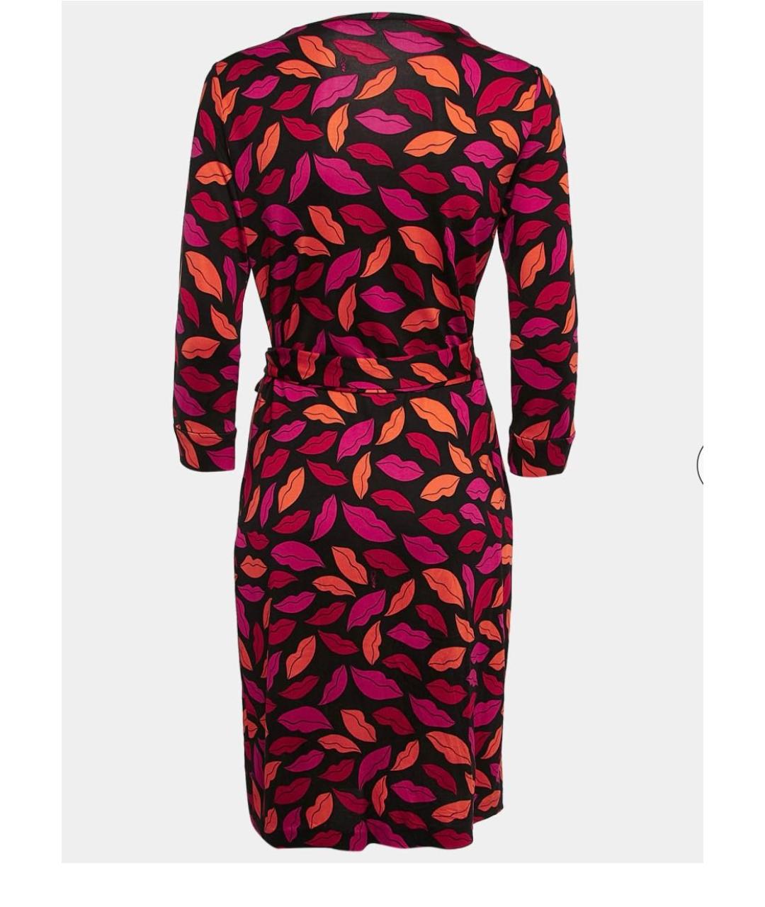 DIANE VON FURSTENBERG Мульти повседневное платье, фото 4