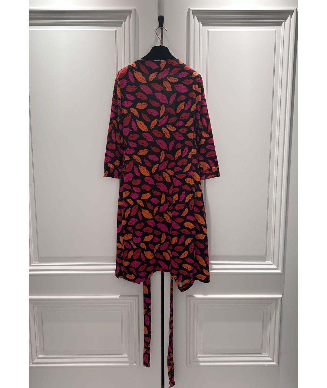 DIANE VON FURSTENBERG Мульти повседневное платье, фото 3