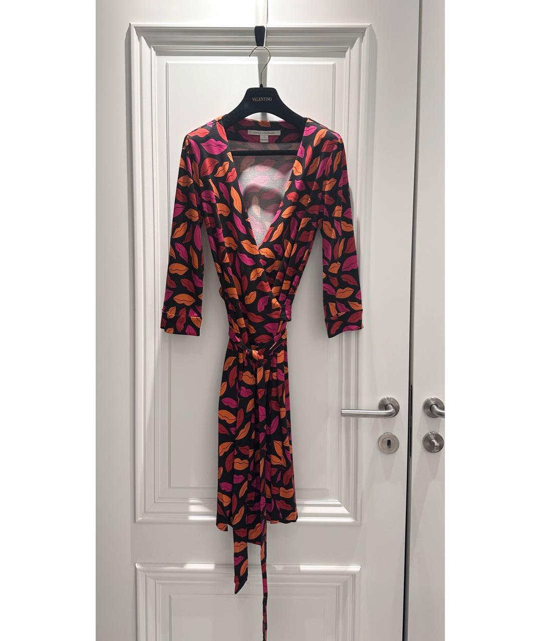 DIANE VON FURSTENBERG Мульти повседневное платье, фото 2