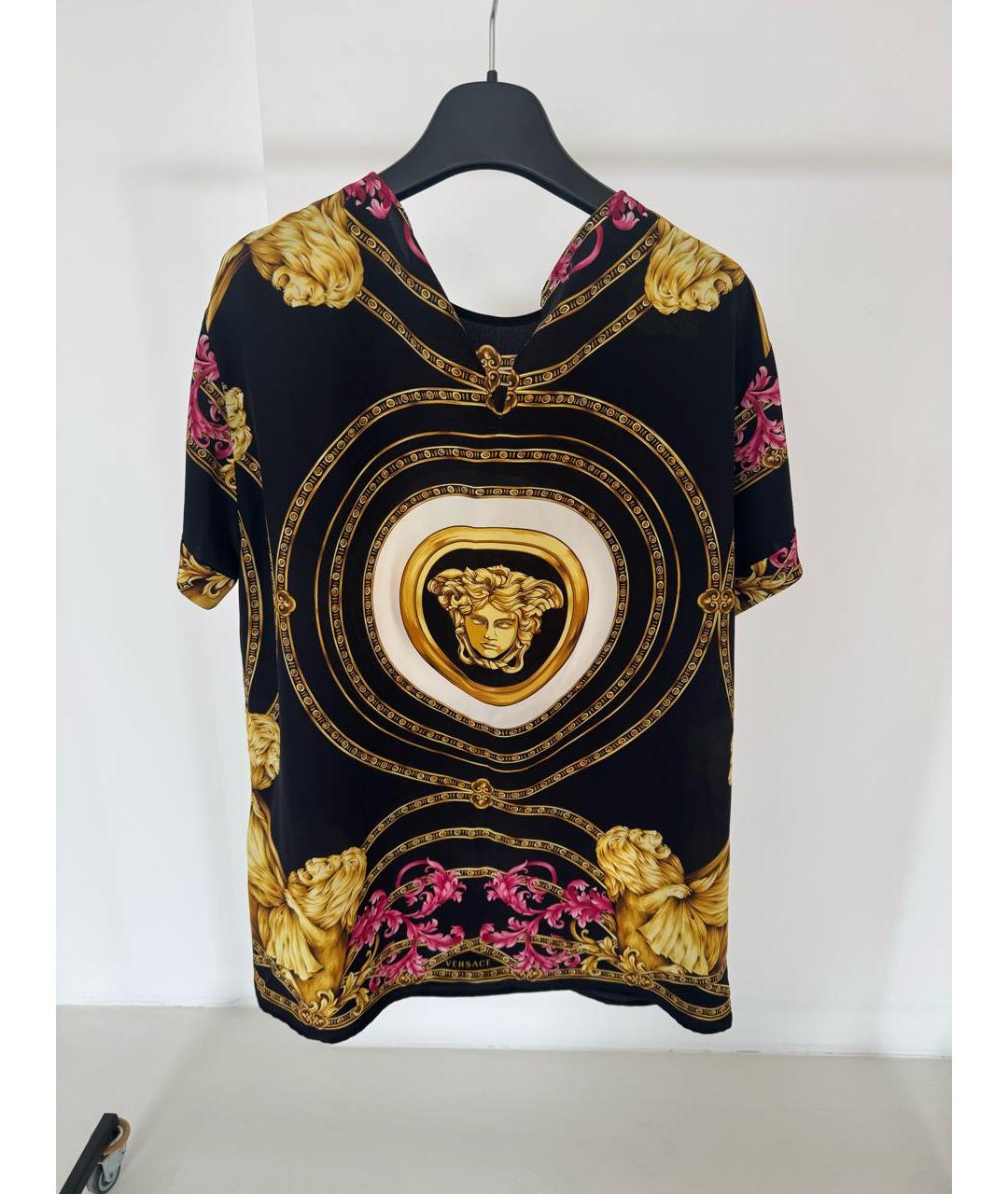 VERSACE Шелковая блузы, фото 5