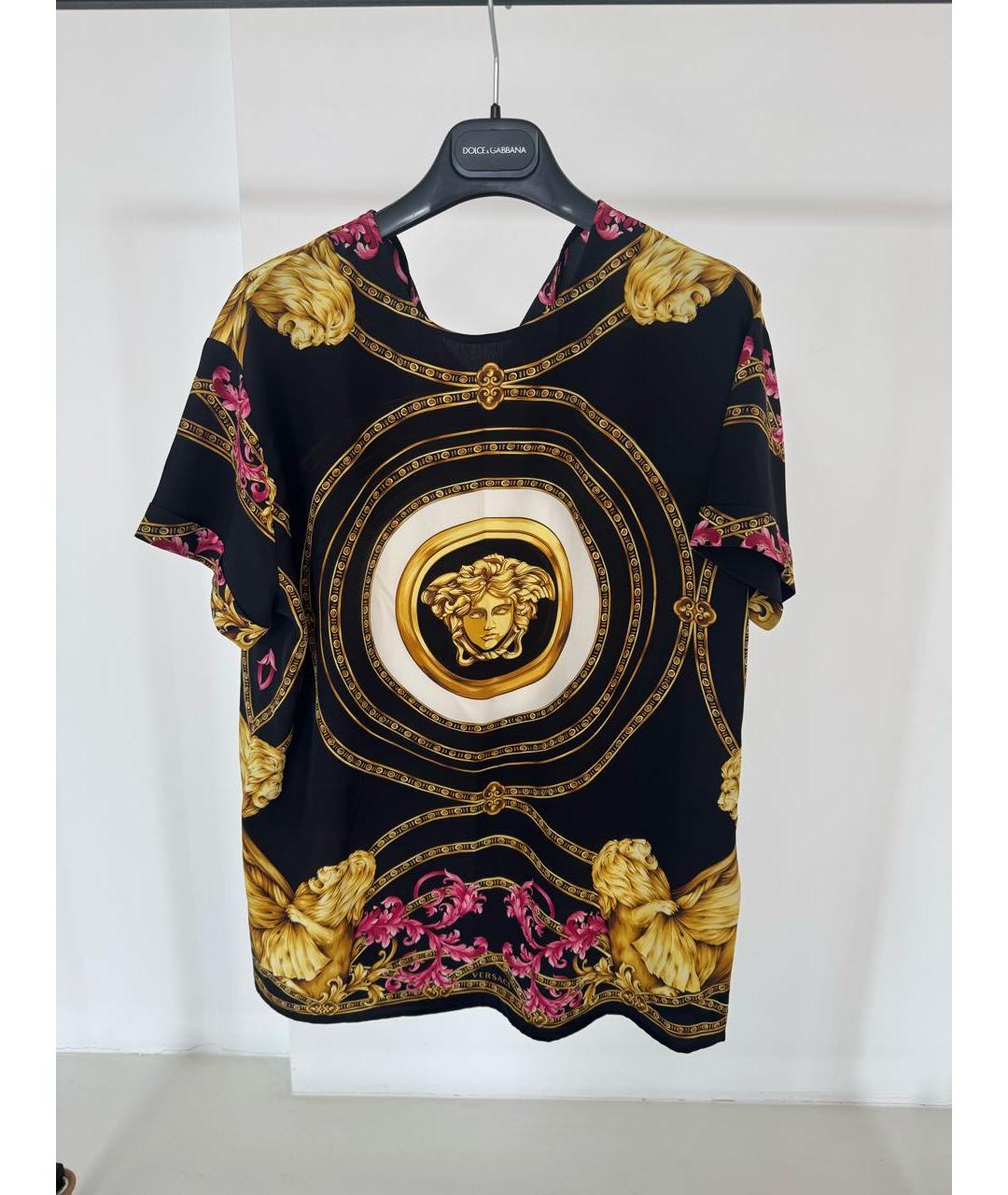 VERSACE Шелковая блузы, фото 6