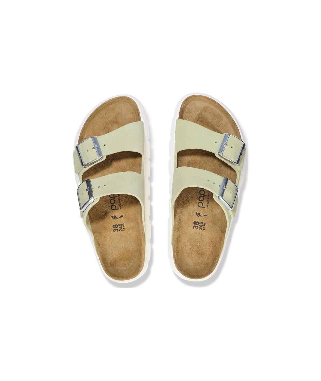 BIRKENSTOCK Салатовые сандалии, фото 4