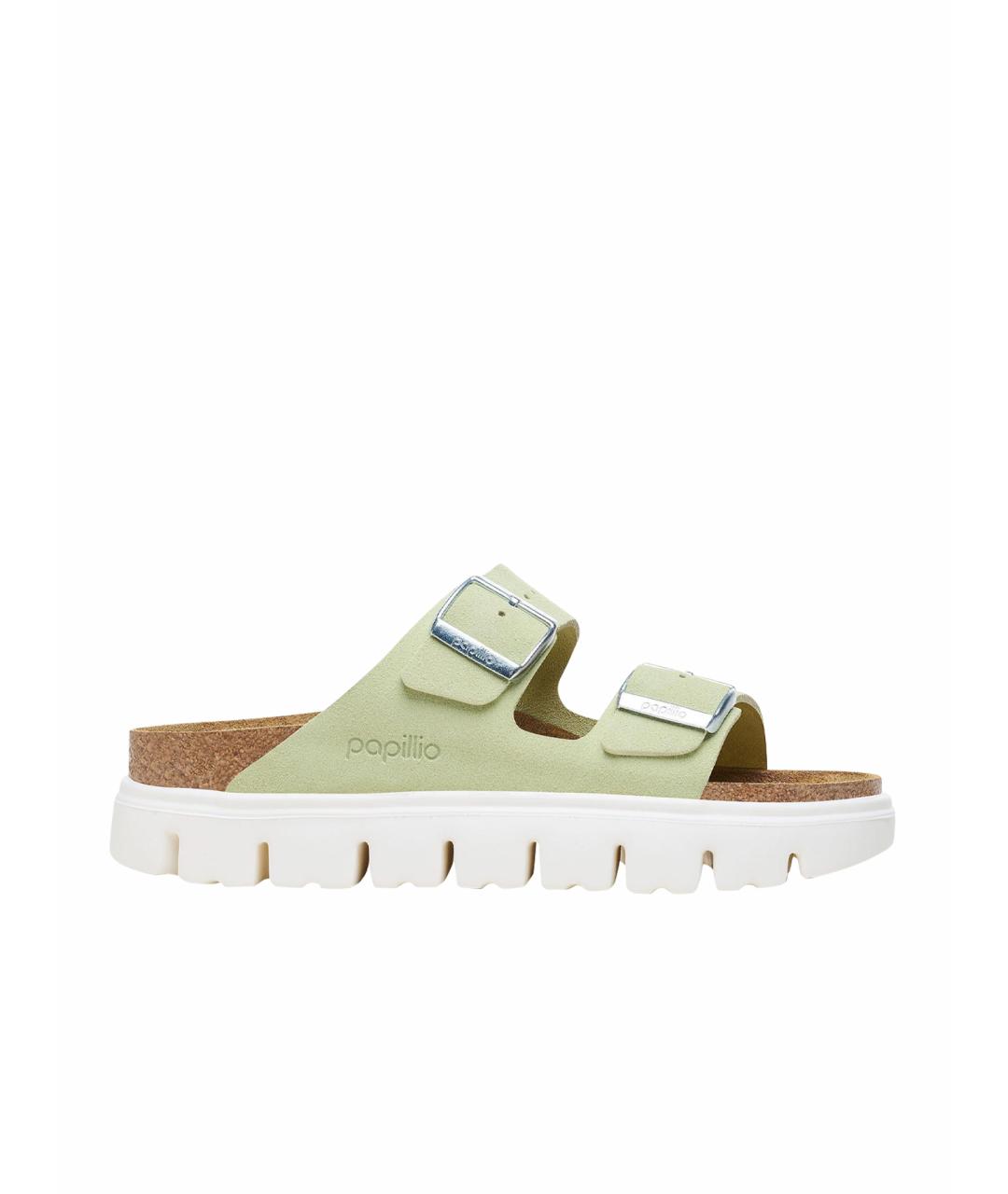 BIRKENSTOCK Салатовые сандалии, фото 1