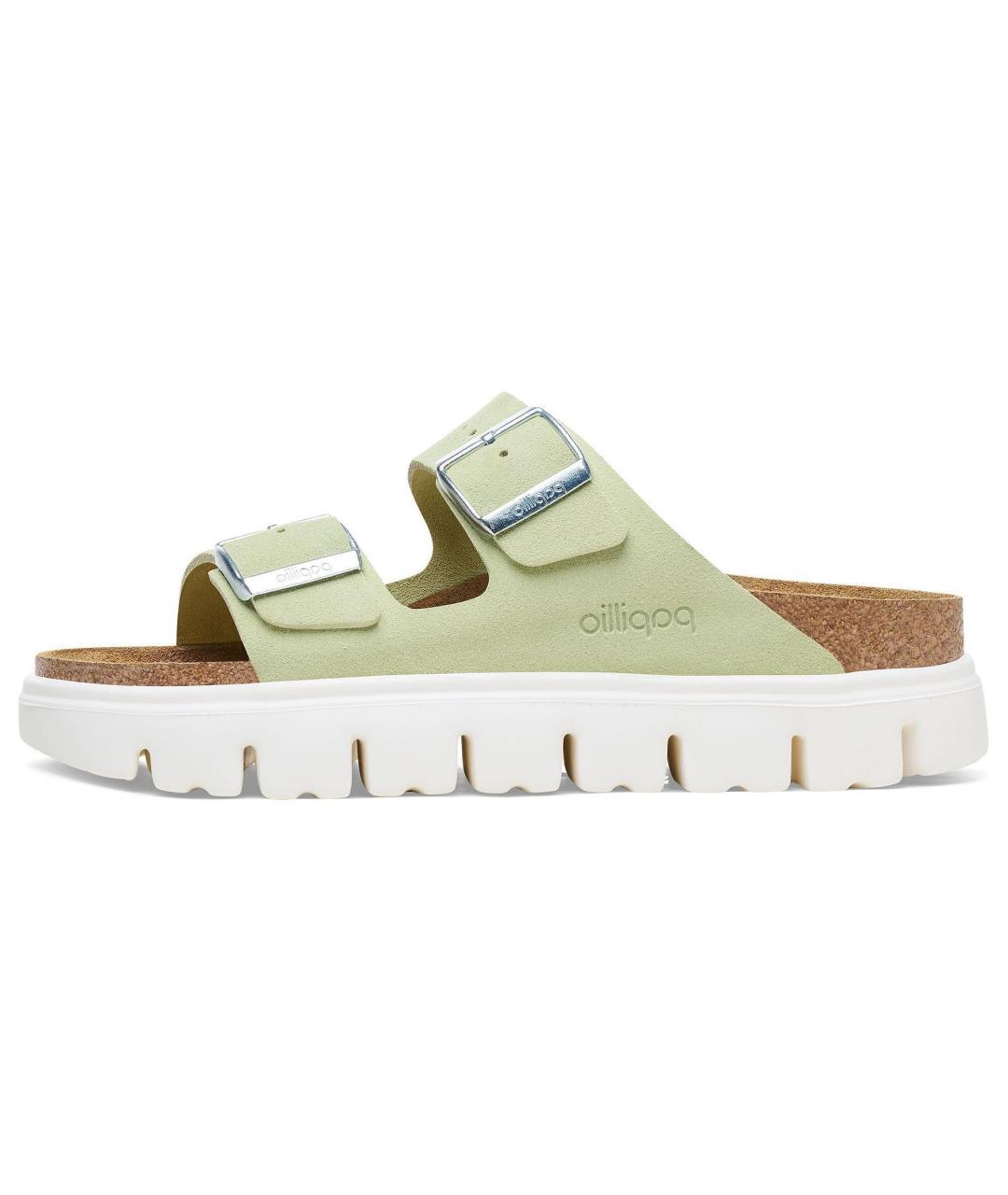 BIRKENSTOCK Салатовые сандалии, фото 6