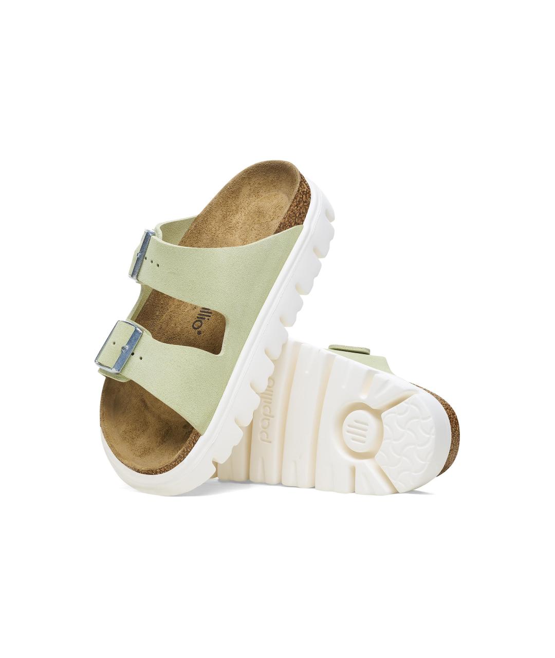 BIRKENSTOCK Салатовые сандалии, фото 5