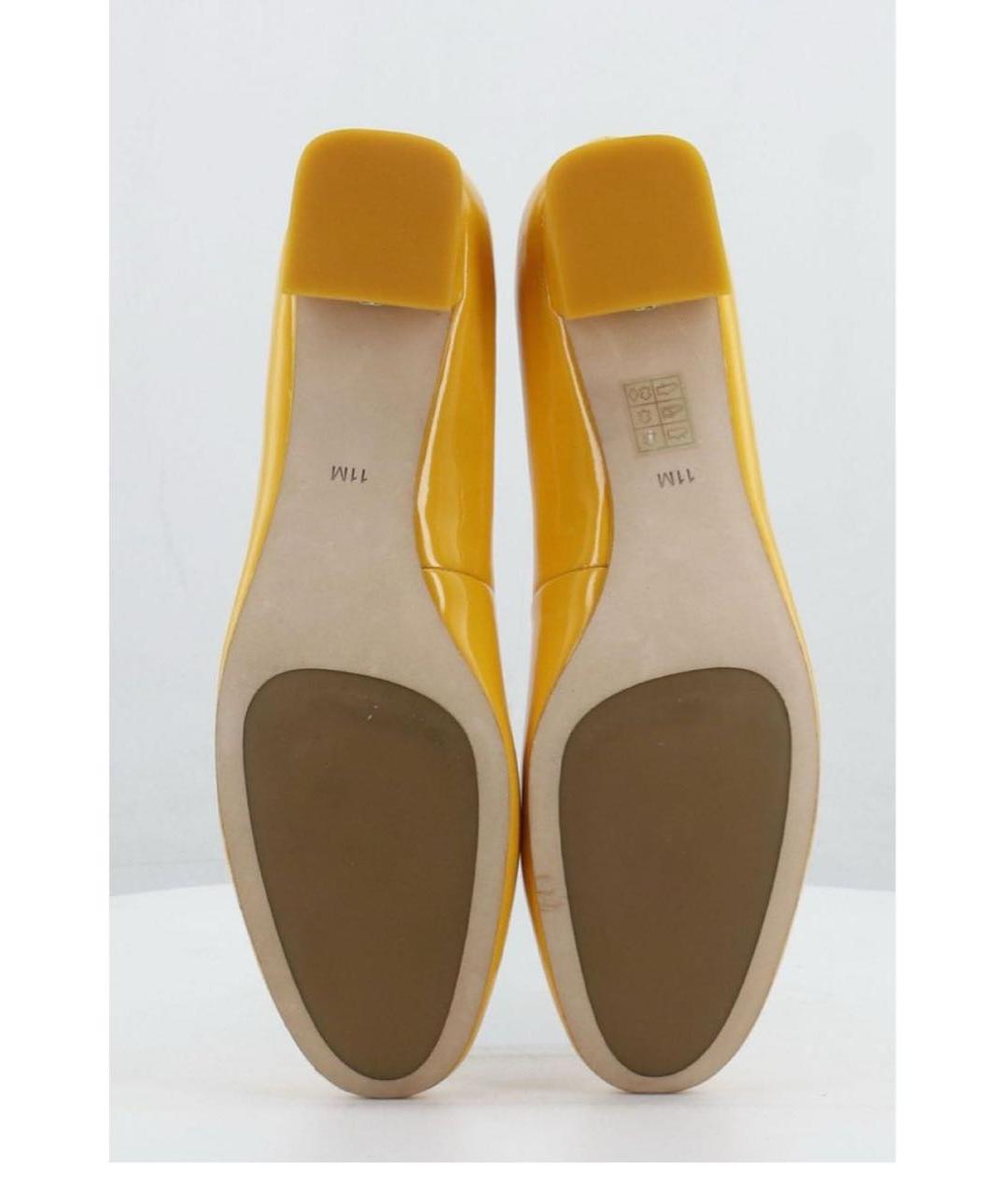 TORY BURCH Горчичные туфли, фото 4