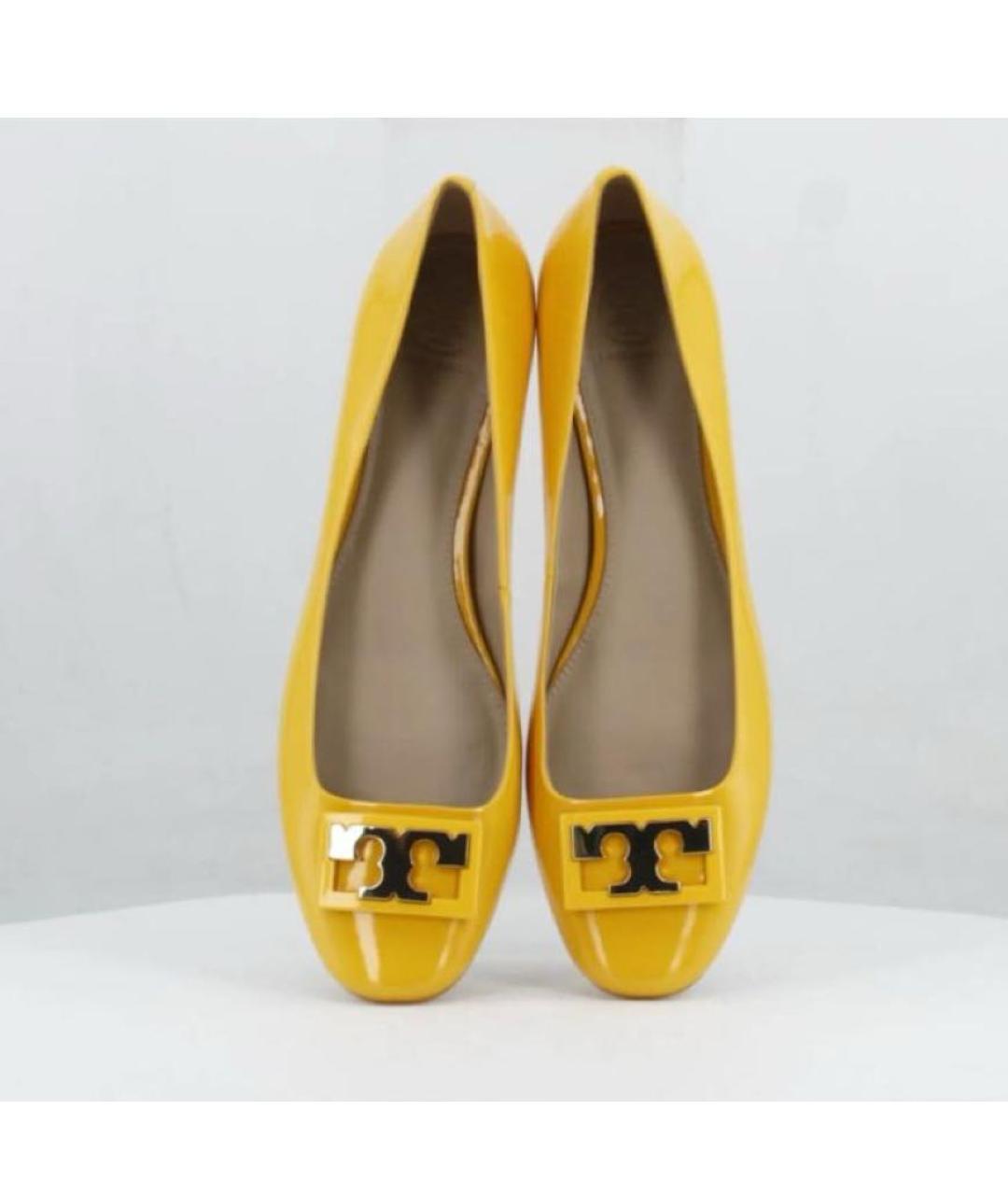 TORY BURCH Горчичные туфли, фото 8