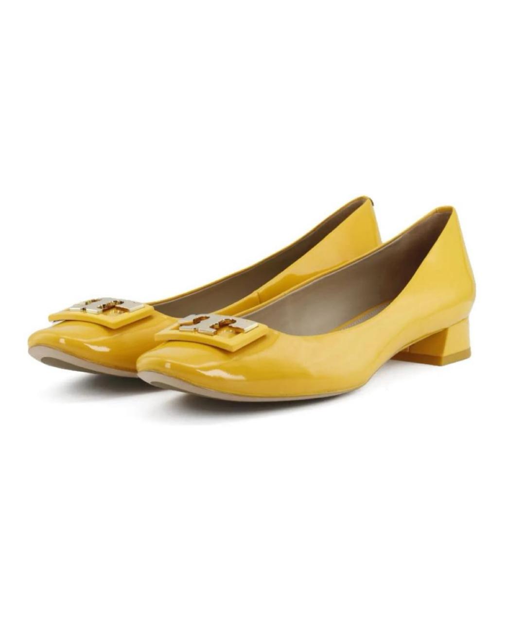 TORY BURCH Горчичные туфли, фото 2