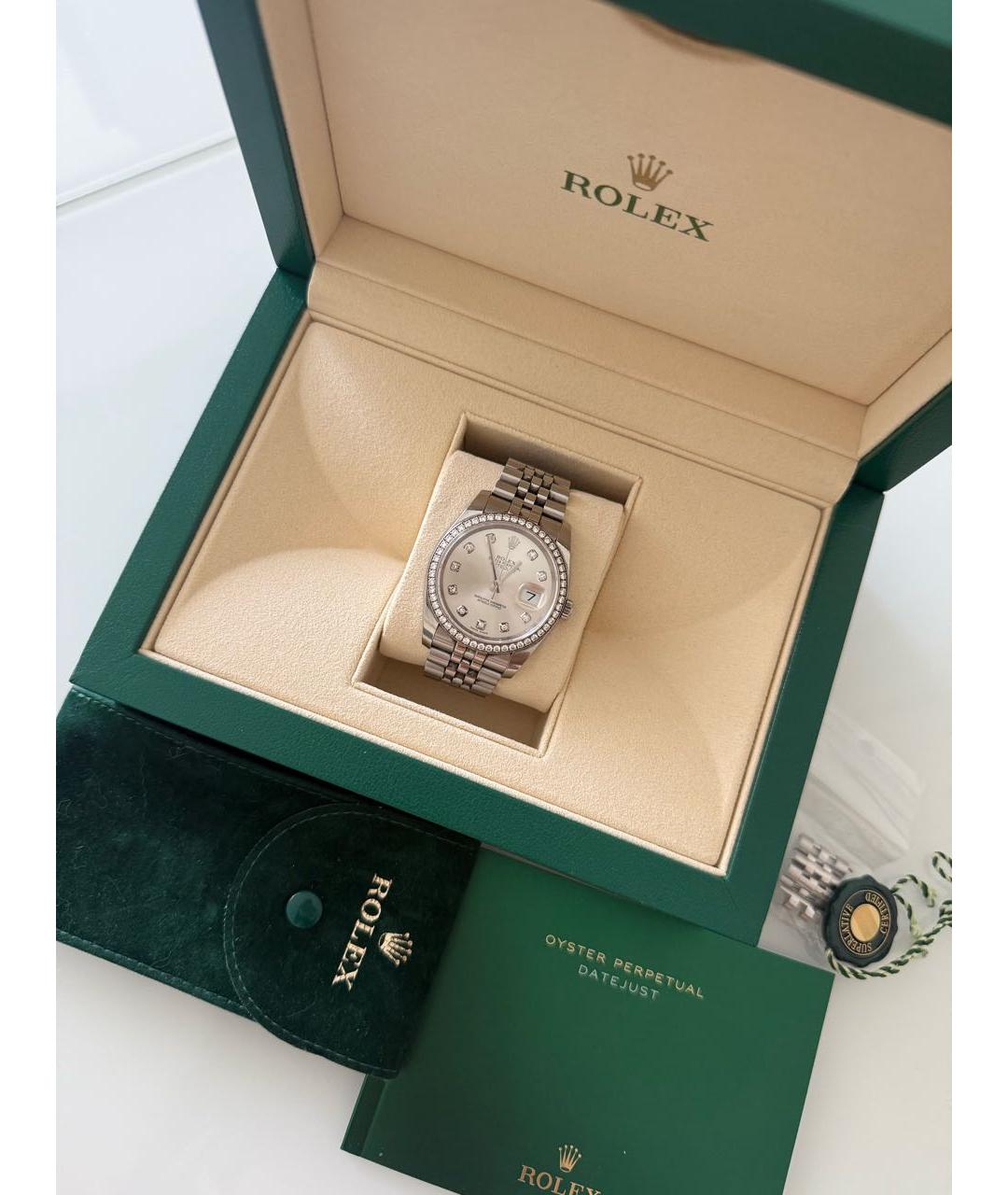 ROLEX Часы из белого золота, фото 2
