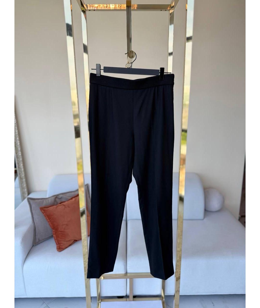 JIL SANDER Черные брюки узкие, фото 8