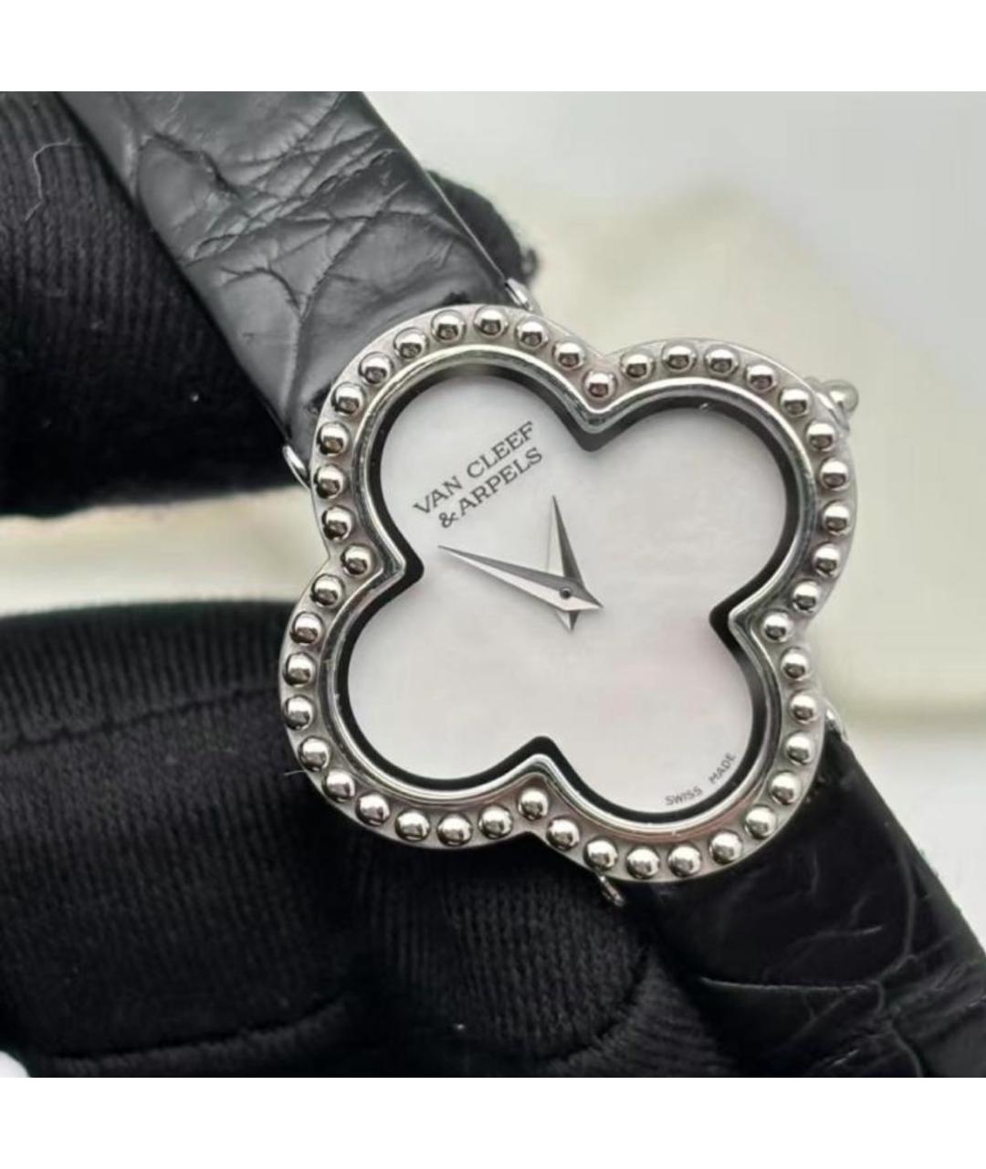 VAN CLEEF & ARPELS Серебряные часы из белого золота, фото 4