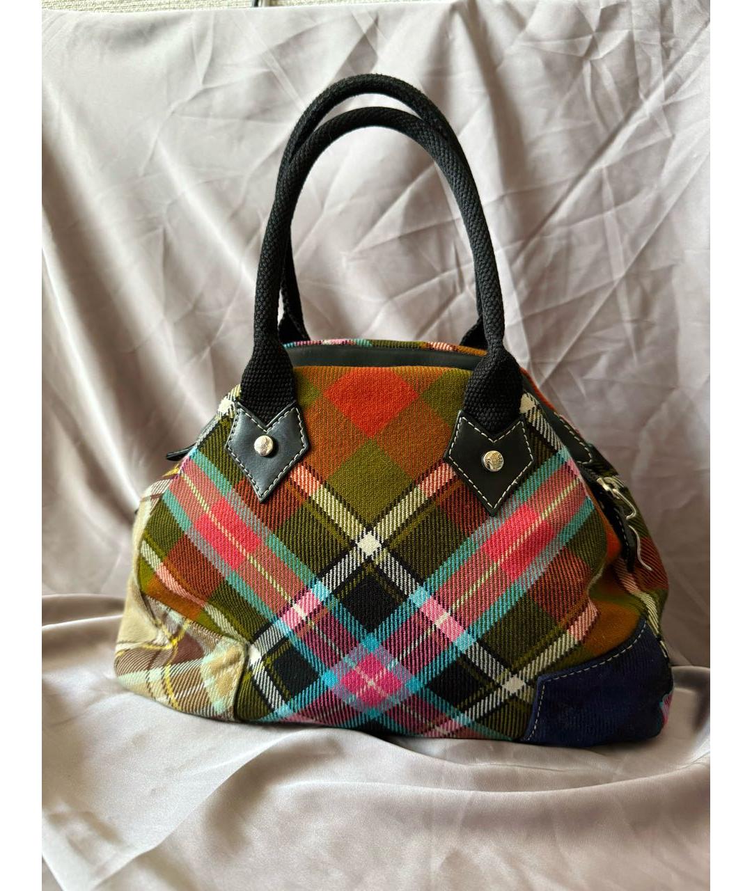 VIVIENNE WESTWOOD Мульти тканевая сумка тоут, фото 2