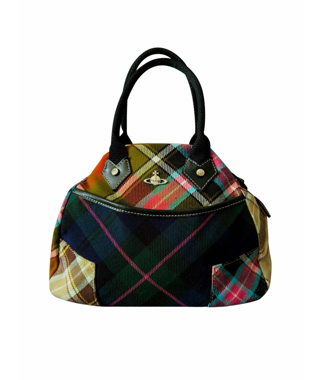 VIVIENNE WESTWOOD Мульти тканевая сумка тоут, фото 1