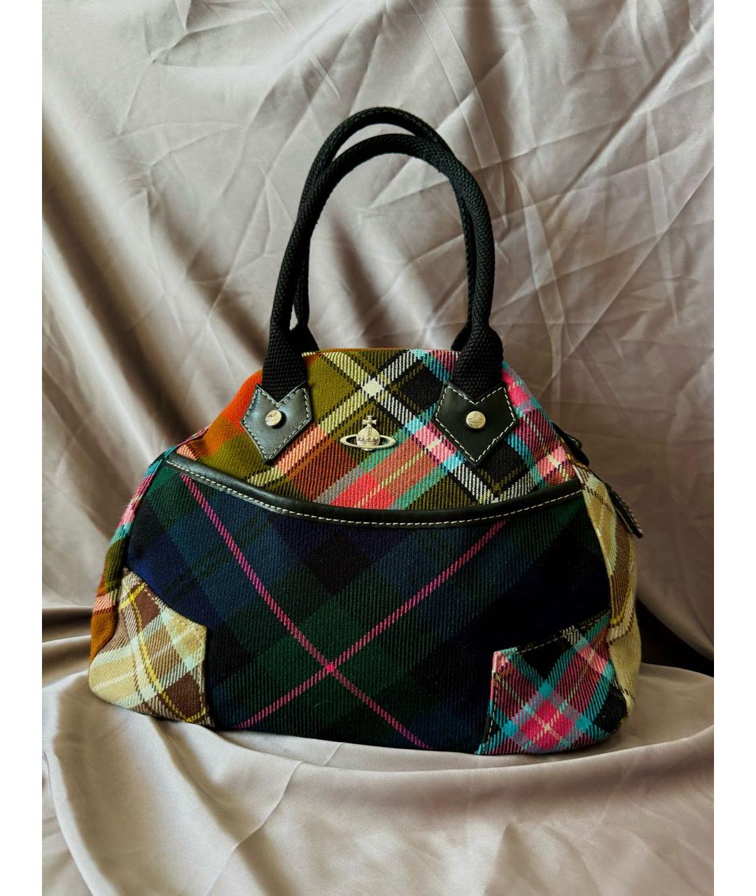 VIVIENNE WESTWOOD Мульти тканевая сумка тоут, фото 9