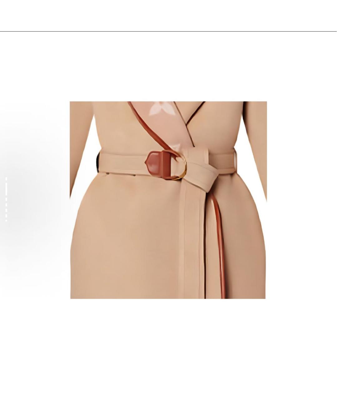 LOUIS VUITTON Бежевое пальто, фото 5