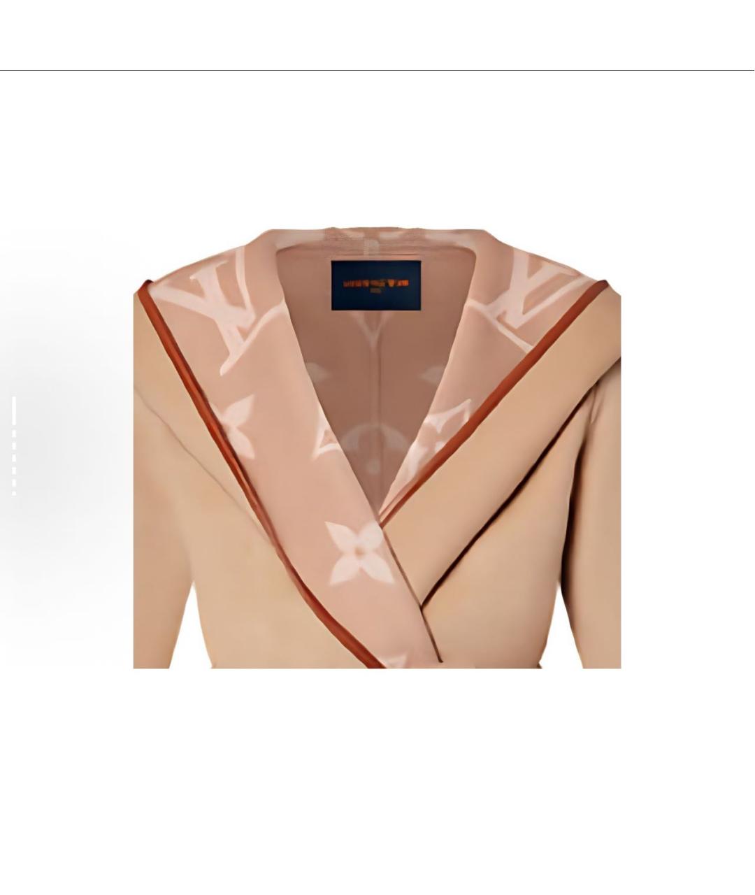 LOUIS VUITTON Бежевое пальто, фото 2