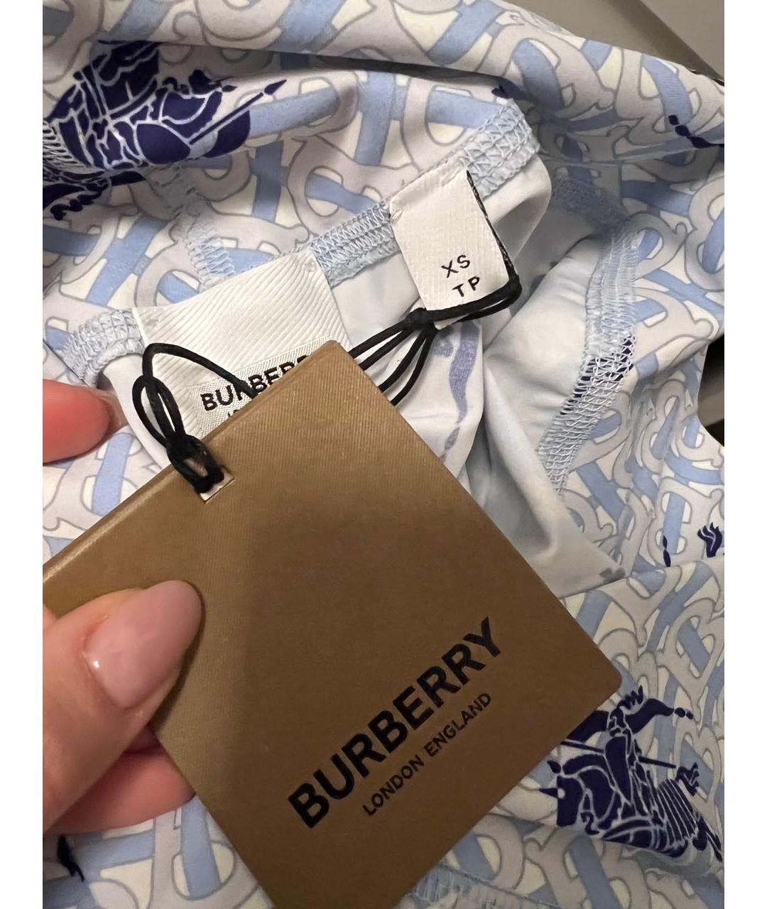 BURBERRY Полиамидовые спортивные брюки и шорты, фото 5