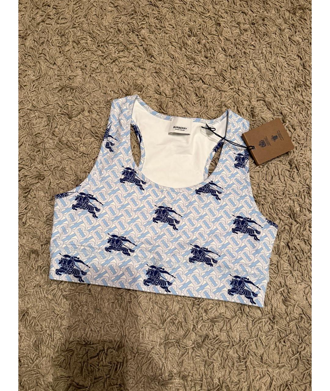 BURBERRY Полиамидовая майка, фото 2