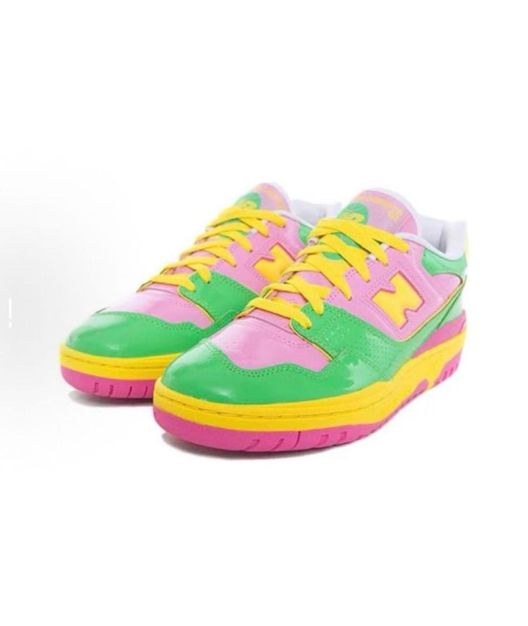 NEW BALANCE Мульти кожаные низкие кроссовки / кеды, фото 3