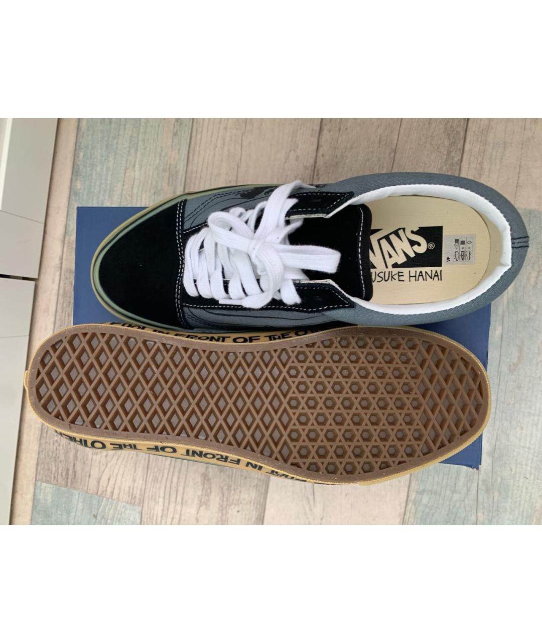VANS Серые высокие кроссовки / кеды, фото 5