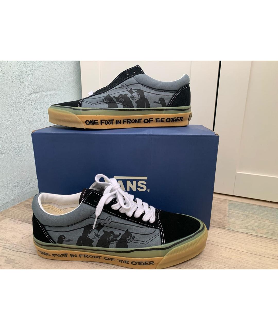 VANS Серые высокие кроссовки / кеды, фото 6