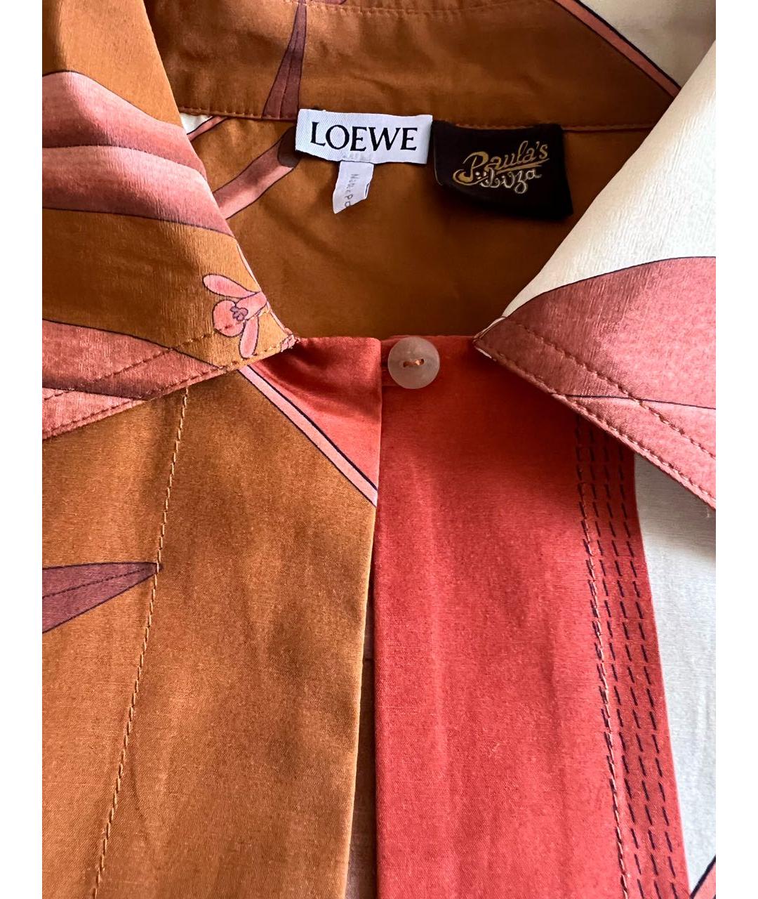 LOEWE Хлопковая рубашка, фото 5