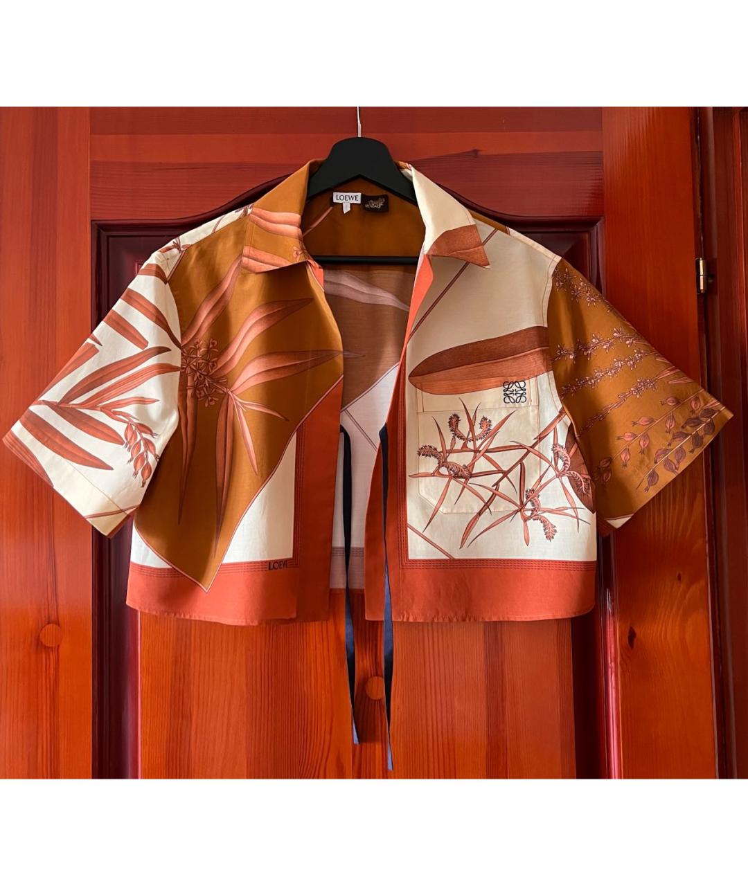 LOEWE Хлопковая рубашка, фото 4