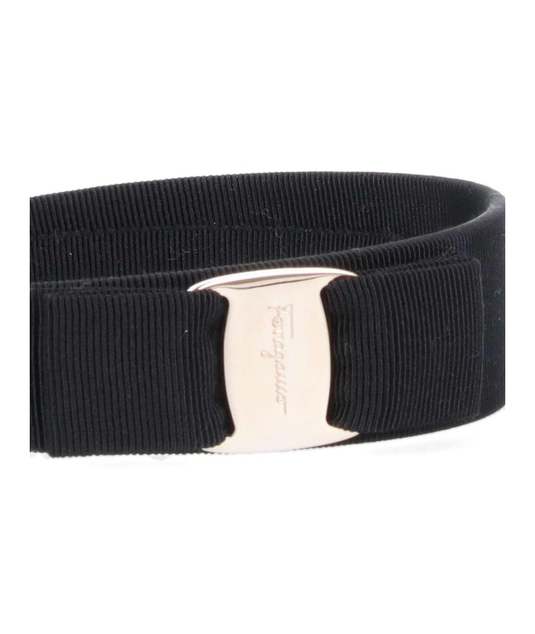 FERRAGAMO Черный ободок, фото 2