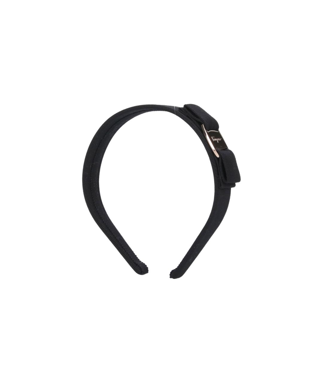 FERRAGAMO Черный ободок, фото 1