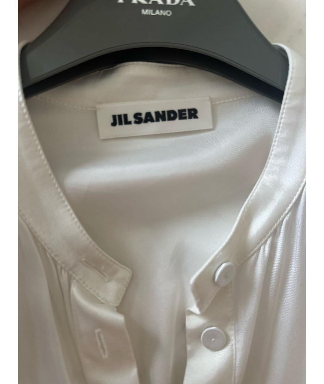 JIL SANDER Мульти вискозное платье, фото 3