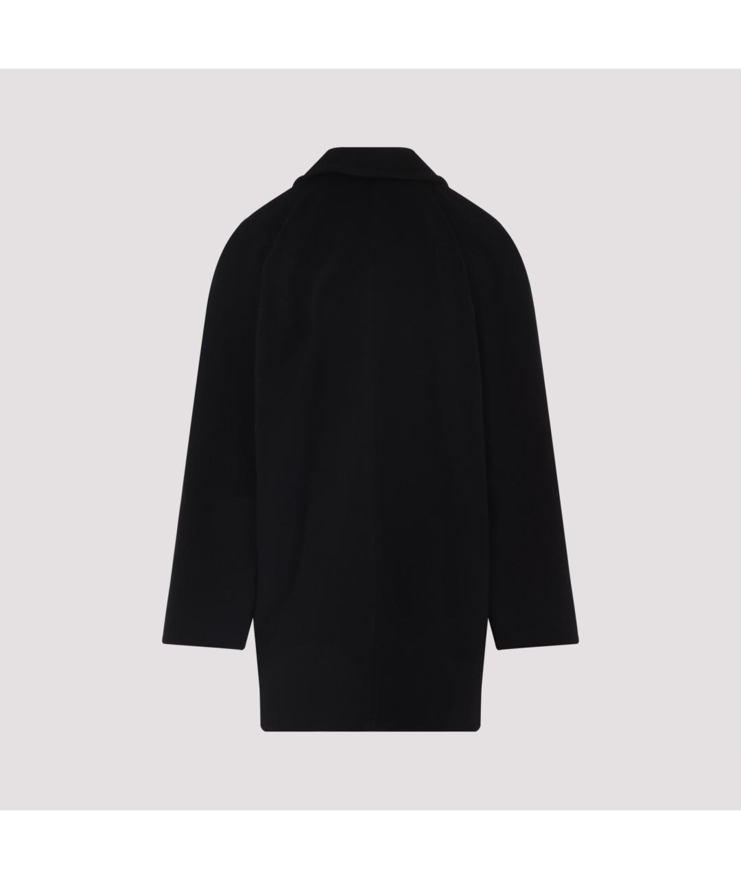 MAX MARA Черное шерстяное пальто, фото 4